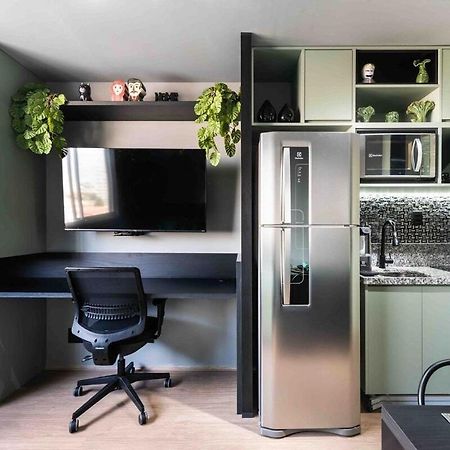 Mv63 - Studio Lindo Com Piscina Prox Ao Metro Bras São Paulo Exterior foto