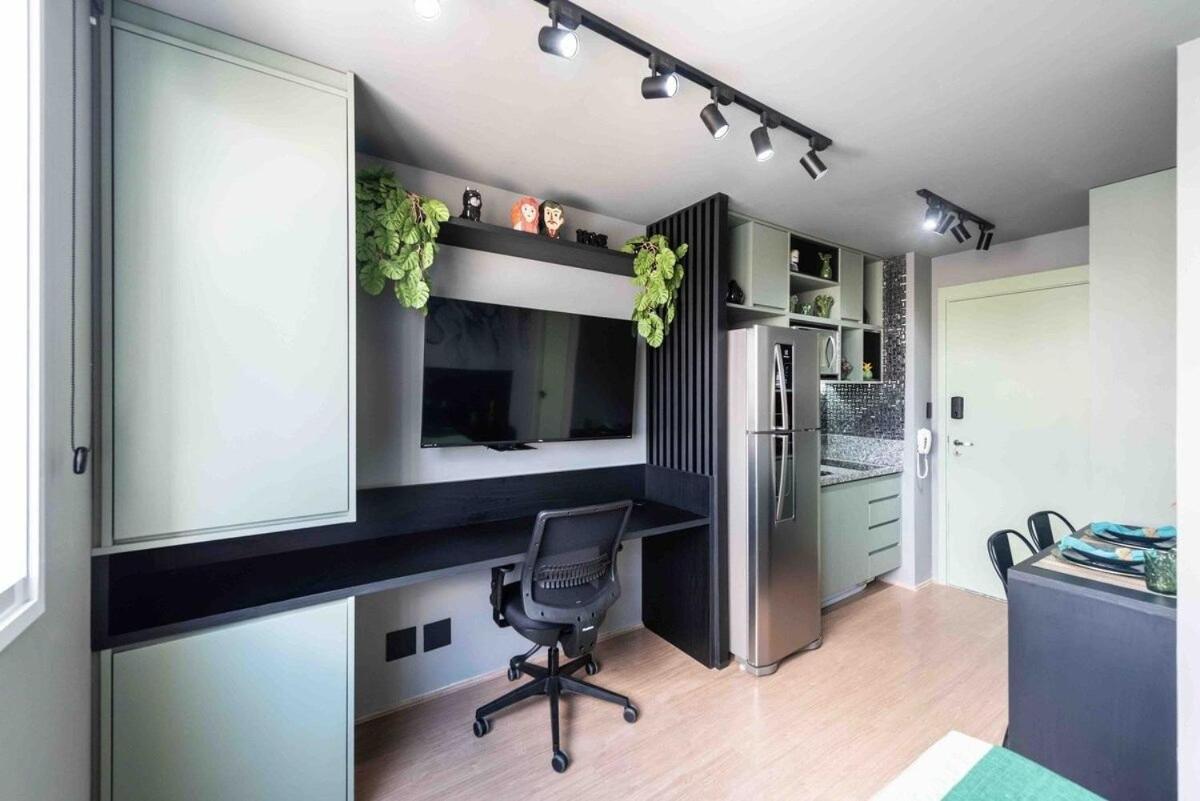 Mv63 - Studio Lindo Com Piscina Prox Ao Metro Bras São Paulo Exterior foto